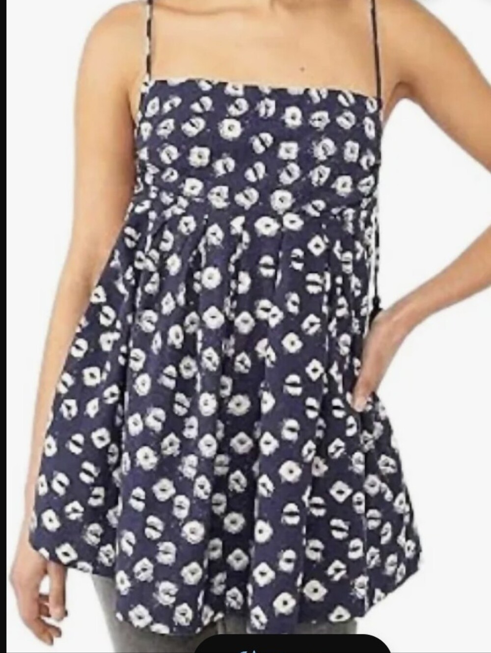 NWT Free People Women's Indigo Molly Tunic